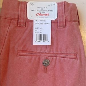 Nantucket Reds Murray’s Toggery Pants NWT